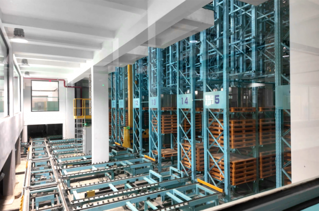 中揚立庫×創(chuàng)興智能：23米高空立庫，樹立電機智造倉儲新標桿